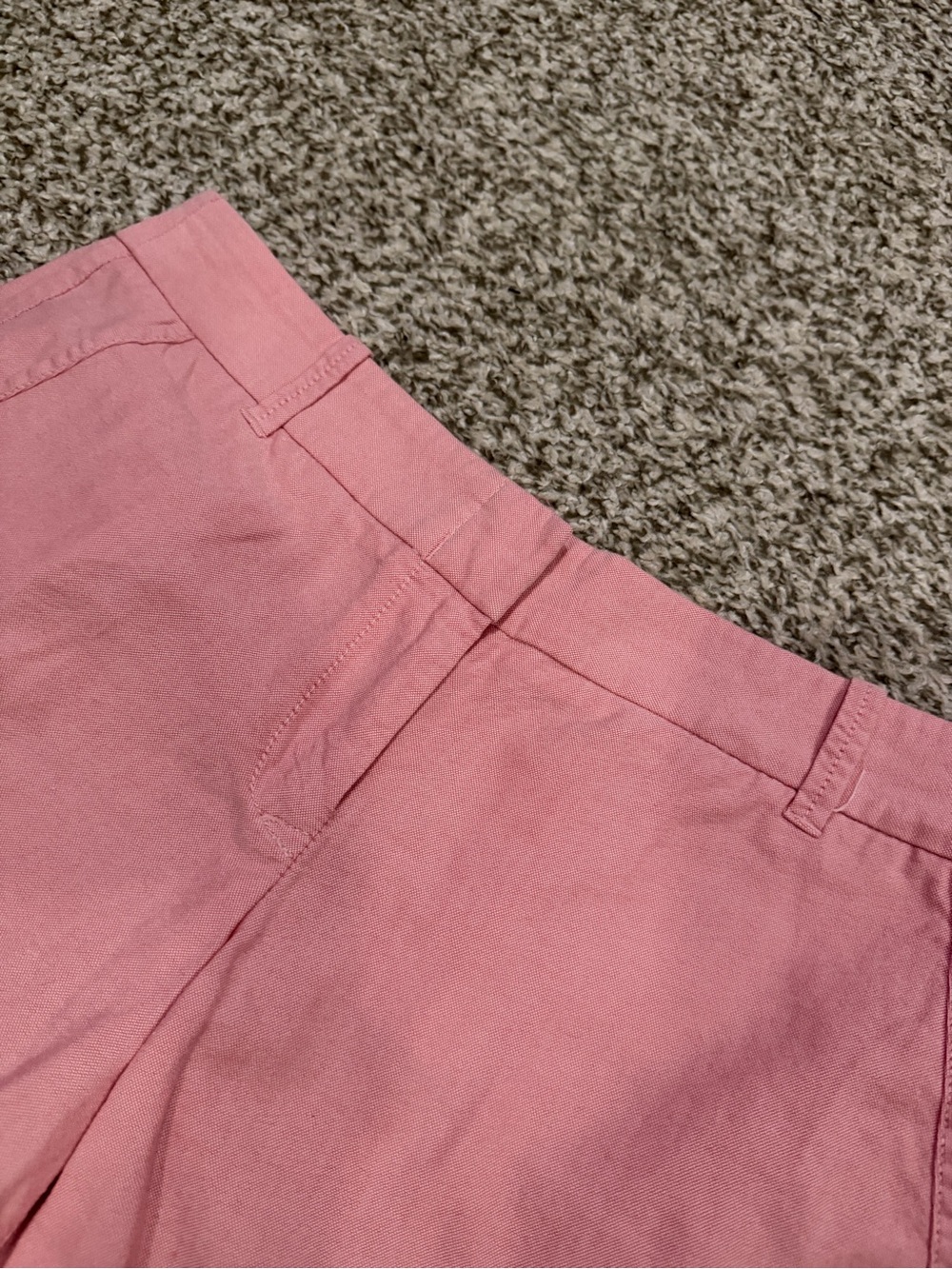 J crew Women’s Pink Casual Linen-Blend Shorts 6 - Picture 2 of 6
